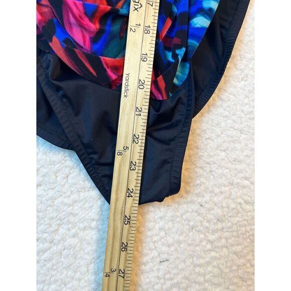 Magicsuit Women's Swimsuit Black‎ Floral Slimming Flower Bomb Lisa Size 8 - Picture 8 of 11